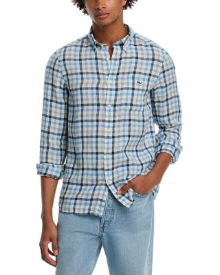 Vineyard Vines - Tattersall Linen Shirt