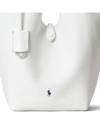 Polo Play Medium Leather Tote