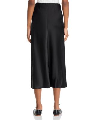 Bias Slip Midi Skirt