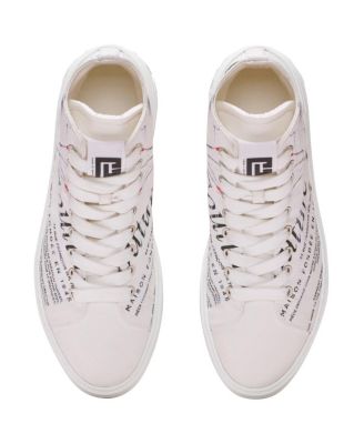 Women's B-Court High-Top Trainers with Beauty Print