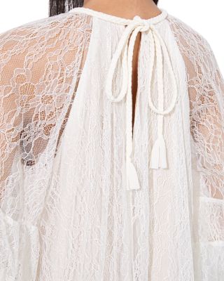 Delia Ruffle Angel Sleeve Dress