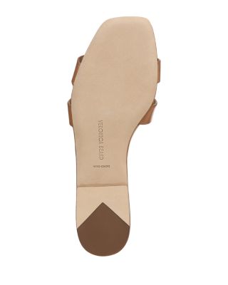 Women's Via Leather Slide Sandals