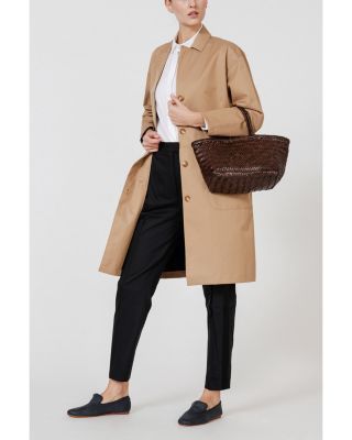 Triple Jump Small Leather Basket Bag