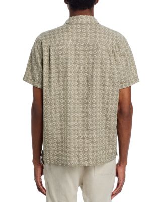 Atlas Relaxed Fit Button Down Short Sleeve Shirt 