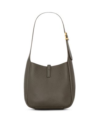  Le 5 A 7 Supple Baby Shoulder Bag In Grained Leather