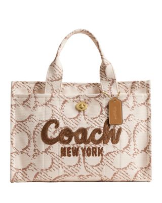 COACH - Cargo Medium Tote Bag with Signature Canvas