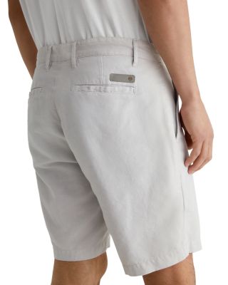 The Wanderer Slim Fit Linen Shorts