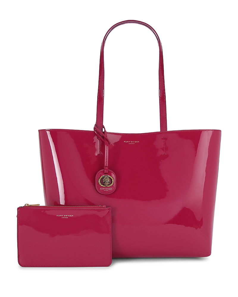KURT GEIGER CHELSEA MEDIUM LEATHER SHOPPER BAG