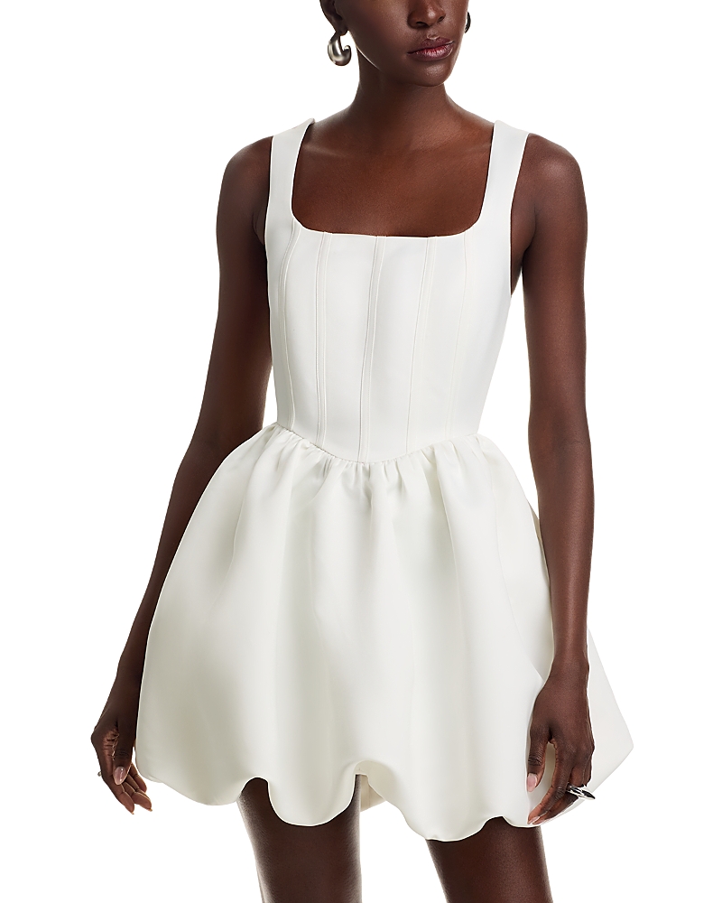 AQUA CORSET MINI DRESS - EXCLUSIVE