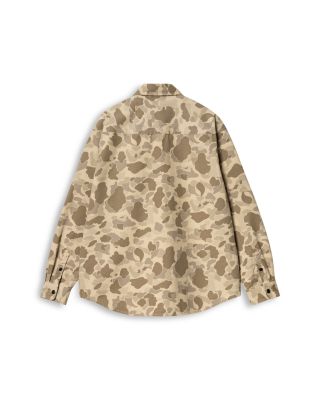 Regular Fit Desert Camo Shirt Jacket