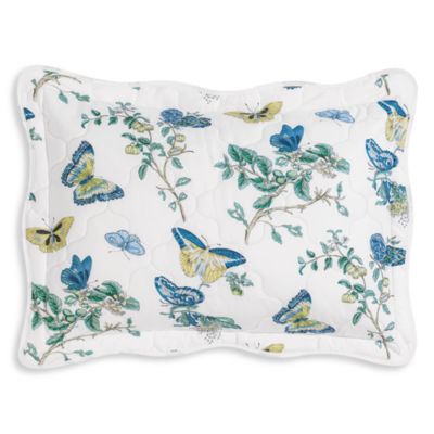 Baudin Butterfly Quilted Boudoir Sham