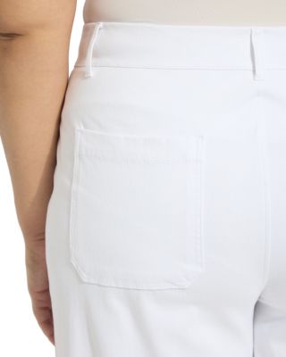 Mallory Sailor High Waisted Jeans in White