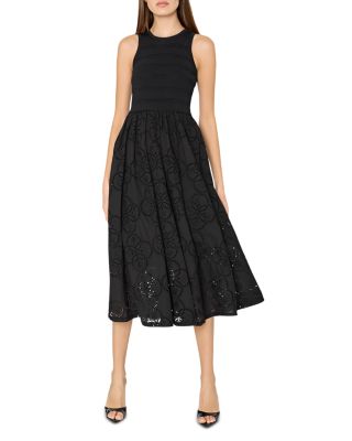 MILLY - Embroidered Eyelet Dress
