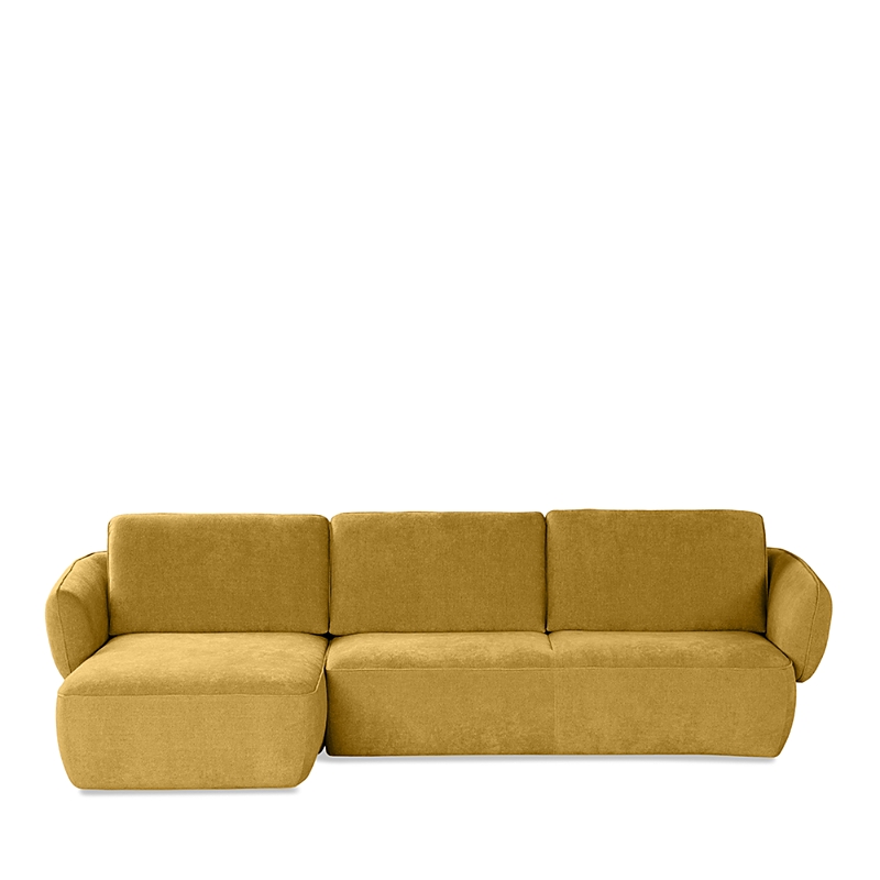Giuseppe Nicoletti Luna 2 Piece Sectional In Capriccio - Giallo