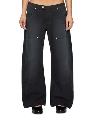EB Denim - Jax Mid Rise Barrel Leg Pants