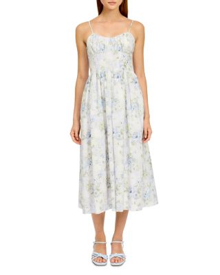 Scarlet Printed Midi Dress