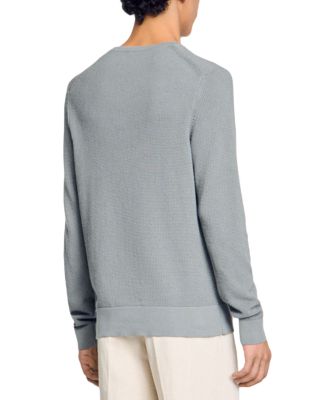 Textured Crewneck Sweater