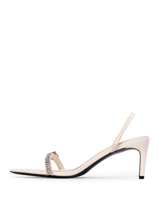 Women's Bowie Crystal Embellished Slingback Sandals 