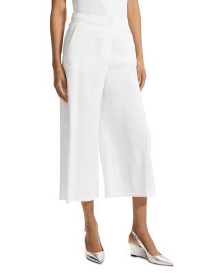 Terena Linen Blend Cropped Pants