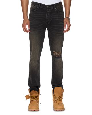 Ksubi - Van Winkle Kingdom Repair Skinny Jeans in Black