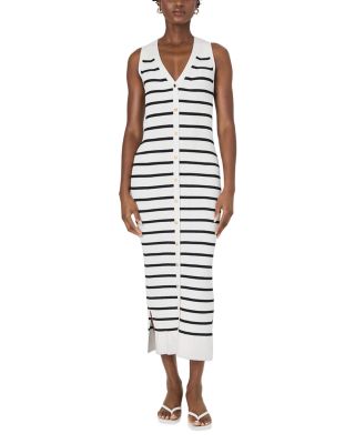 Nadia Striped Knit Dress