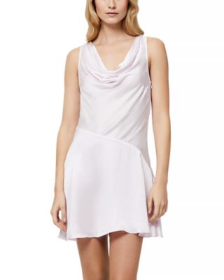 FRENCH CONNECTION - Oona Satin Asymmetric Mini Dress