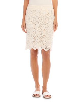 Karen Kane - Crochet Skirt