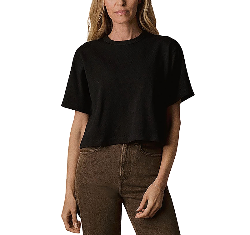 BUCK MASON FIELD SPEC BOYFRIEND CROP TEE