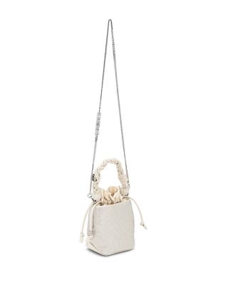 GANNI Bou Mini Satin Bucket Bag | Bloomingdale's Handbags