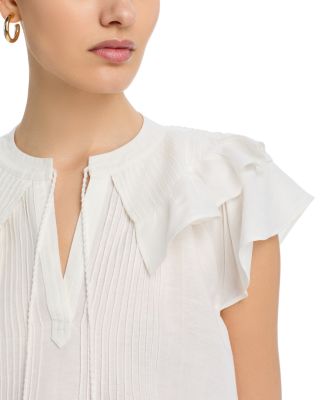 Flutter Sleeve Blouse