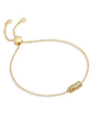 Signature Quilted Tube Slider Bracelet