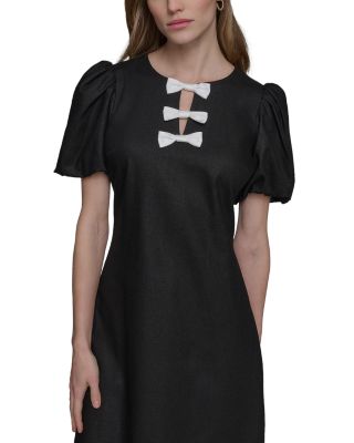 Bow Trim Dress