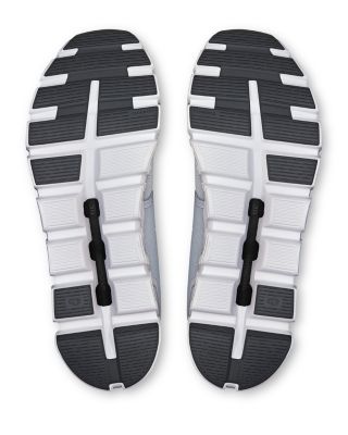 Men's Cloud 6 Lace Up Sneakers in Black/White