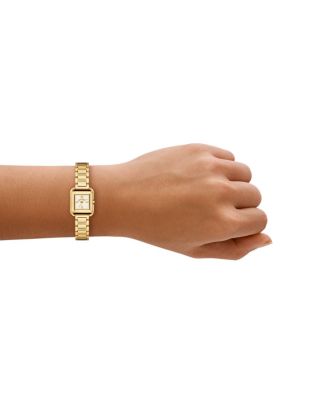 Tory Burch The Small Kira Square Stainless Steel Watch, 18mm