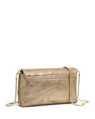 Ruched Crystal Crossbody