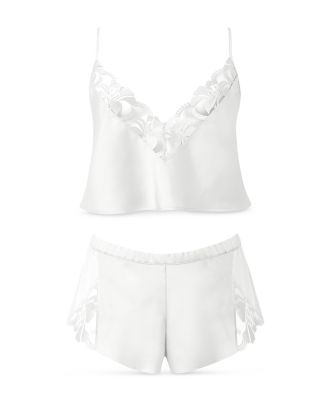 Leonora Luxury Satin Cami & Short Set