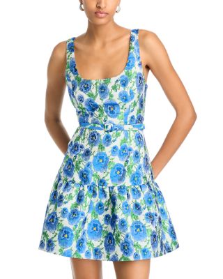 Brocade Mini Dress - Exclusive