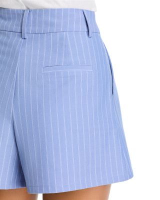 Pinstripe Vest & Pinstripe Shorts - Exclusive