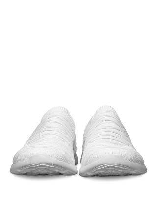 Women's Techloom Wave Lace-Up Knit Running Sneakers