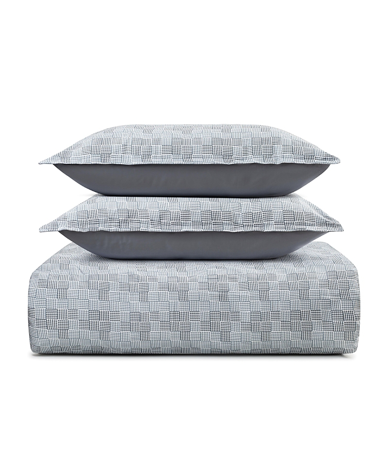 Domani Home Tartan Linen 4 Piece Set, Queen In Multi Colored