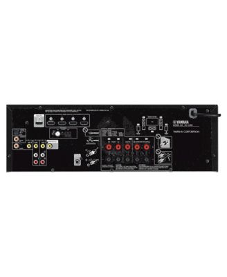 RX-V385BL 5.1 Channel AV Receiver with YPAO Automatic Room Calibration