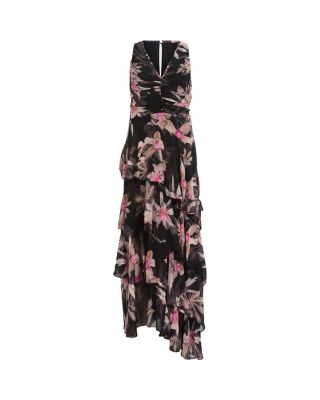 knee length dresses for ladies Cali Maxi Dress (Coffee) – Gabi Swimwear