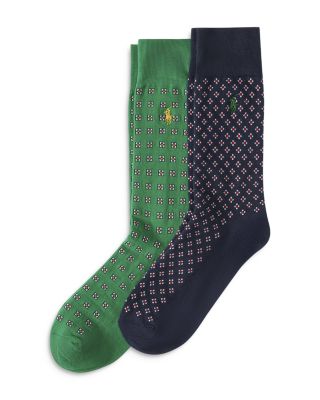 Polo Ralph Lauren - Foulard Slack Crew Socks, Pack of 2