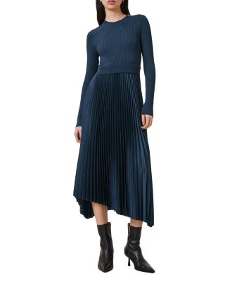 ALLSAINTS - Fay Mixed Media Dress