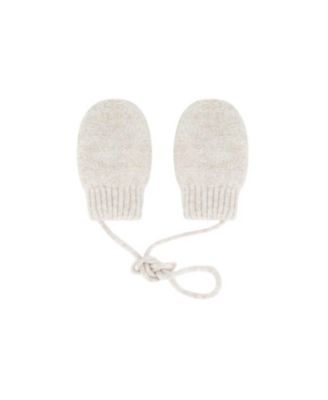 Deux par Deux - Unisex Knit Mittens No Thumbs - Baby