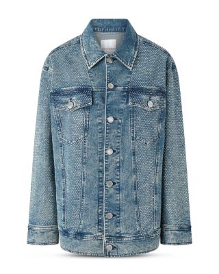 Dakar Giubbino Embellished Denim Jacket