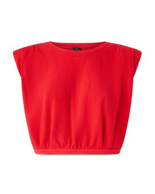 Maracaibo Maglia Extended Shoulder Crop Top
