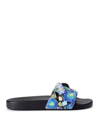KURT GEIGER LONDON - Women's Meena Eagle Slide Sandals
