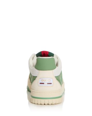 Men's Re-Web Low Top Canvas and Leather Sneakers