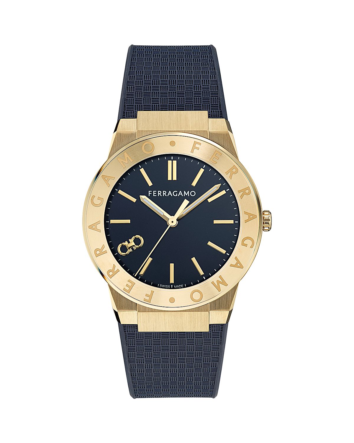 Ferragamo Sapphire Logo Watch, 41mm